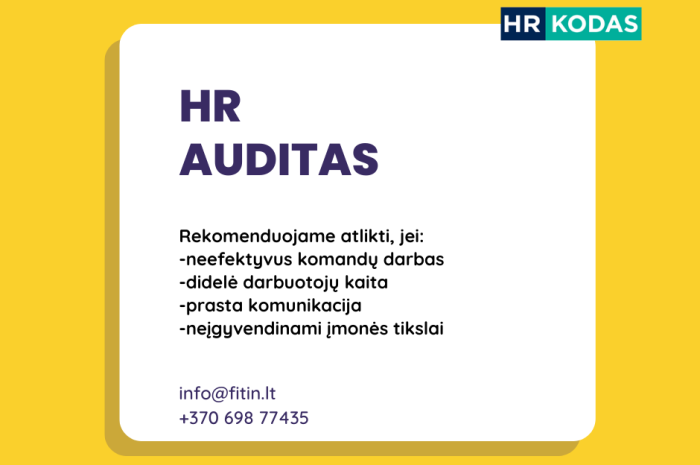 HR auditas